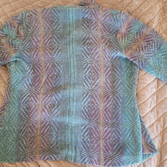 Patricia Palson Hand Woven Chenille jacket 1 of 1 - Picture 5 of 8